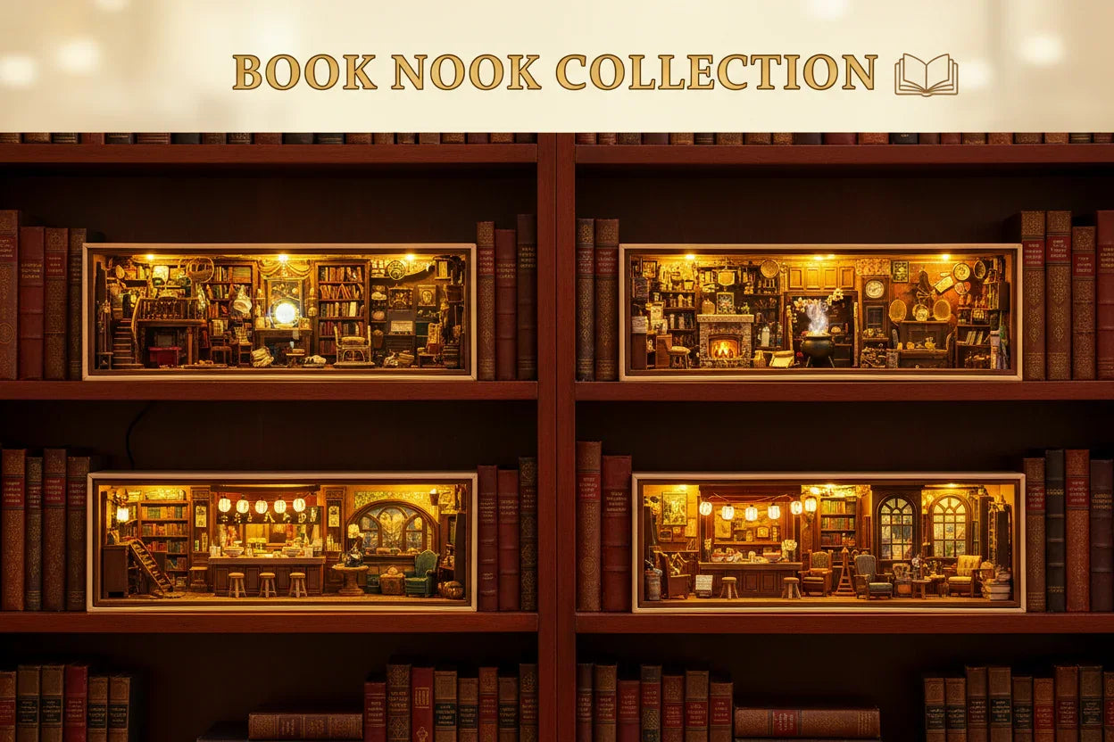 Book Nook Miniature Kits