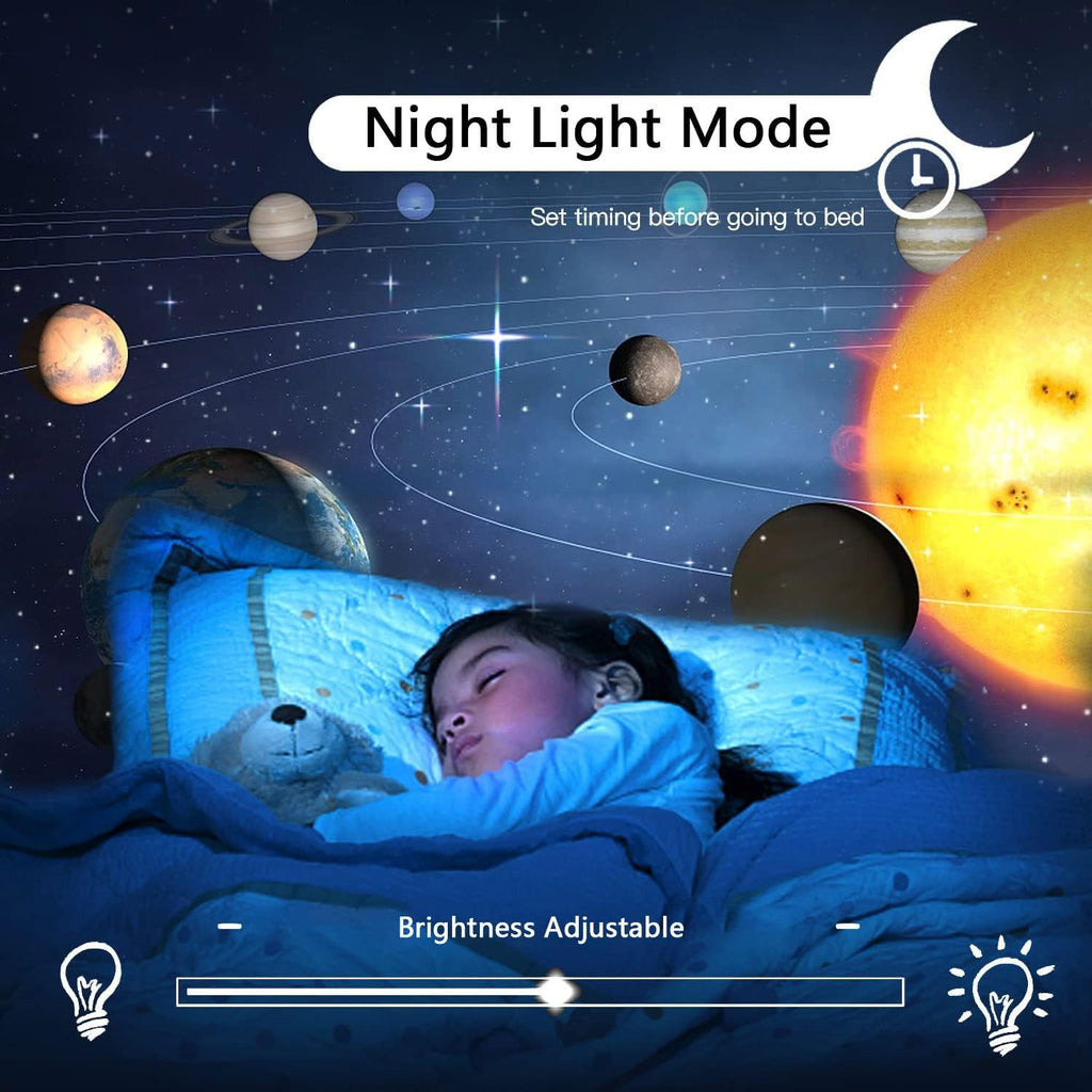 7-in-1 Galaxy Planetarium Projector with LED Stars