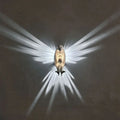 Lumifauna™ 3D Eagle LED Wall Light by Sashura with glowing 3D illusion effect