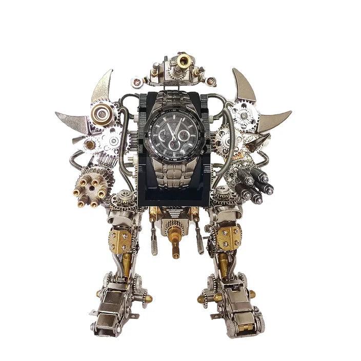 https://cdn.shopify.com/s/files/1/0743/8945/5069/files/Puzzloria-robot-watch-stand-holder-3d-diy-assembly-metal-fighting-mechamodel-kit_2.webp?v=1747584750