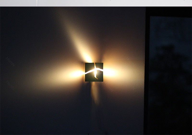 Sashura™ Akiko Minimalist Wooden Wall Lamp - Zen Ambient Glow by Sashura Premium