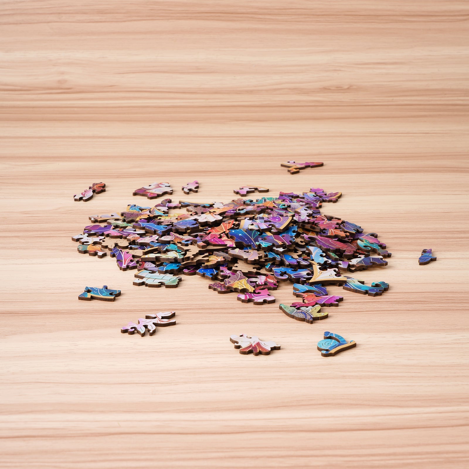 Sashura™ Artistic Mystic Mandala Flower Puzzle - Mindful Zen Relaxation by Sashura Premium