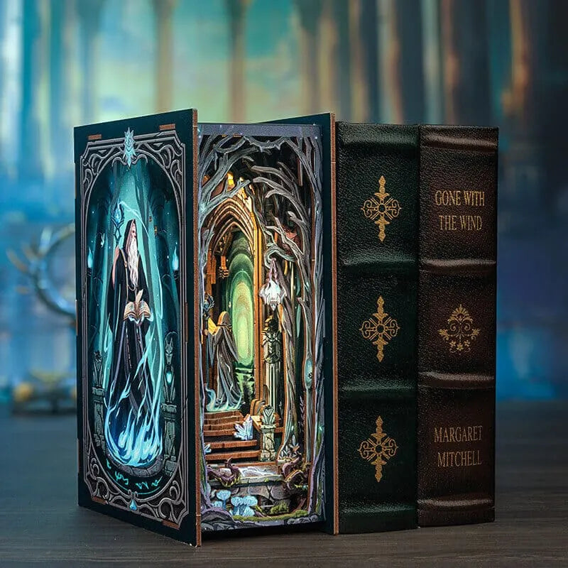 Sashura™ Enchanting Gate of Wonderland - Magical Bookshelf Insert by Sashura Premium
