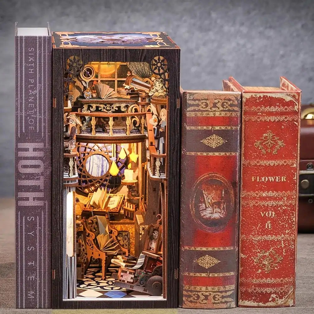Sashura™ Enchanting Magic Chamber DIY Book Nook - Premium Miniature Kit by Sashura Premium
