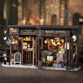 Sashura™ Enchanting Magic Coffee Shop - Intricate DIY Book Nook by Sashura Premium