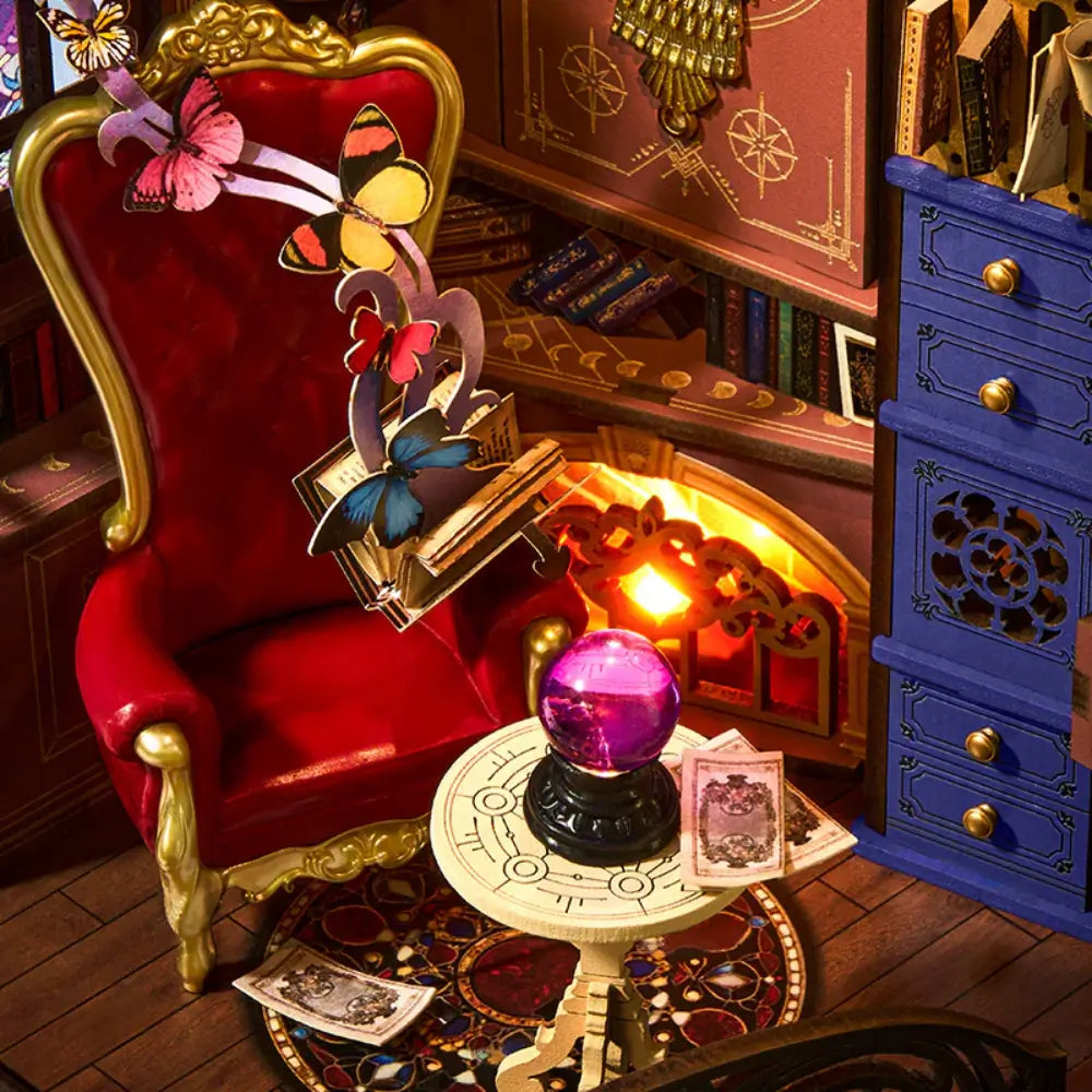 Sashura™ Enchanting Magic Fantasy Corner - Tool-Free DIY Book Nook by Sashura Premium