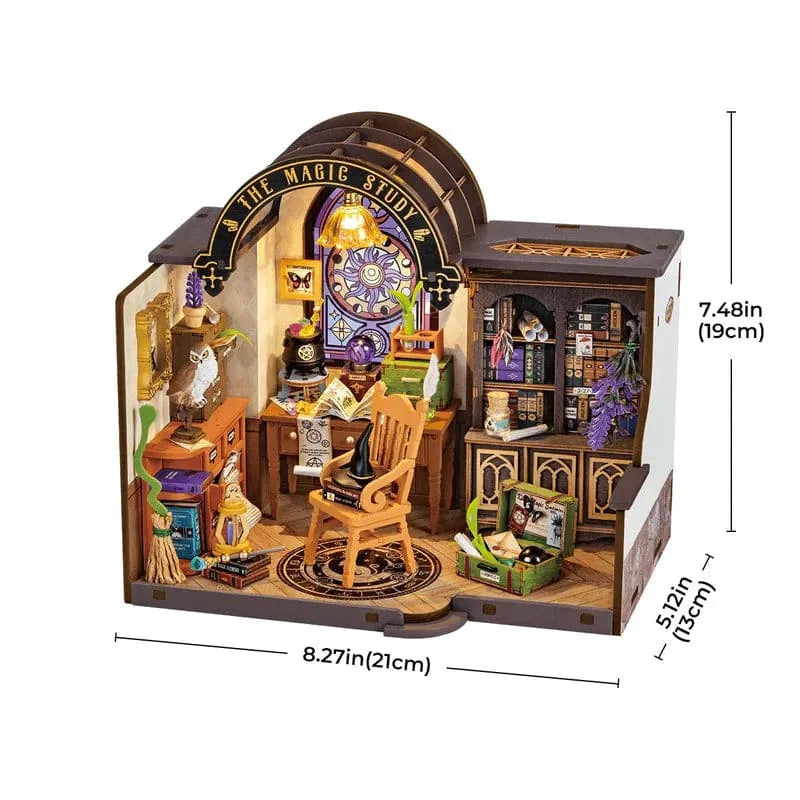 Sashura™ Enchanting Magic Study DIY Kit - Creative Miniature Escape by Sashura Premium