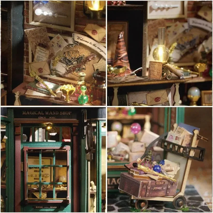 Sashura™ Enchanting Miniature Magic Shop DIY Kit - Immersive Wizarding World by Sashura Premium