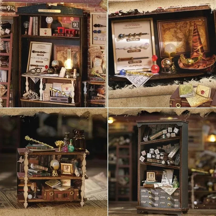 Sashura™ Enchanting Miniature Magic Shop DIY Kit - Immersive Wizarding World by Sashura Premium