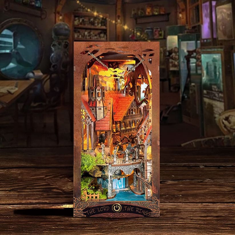 Sashura™ Mythic Magic Ring DIY Book Nook - Epic Fantasy Bookshelf Decor by Sashura Premium