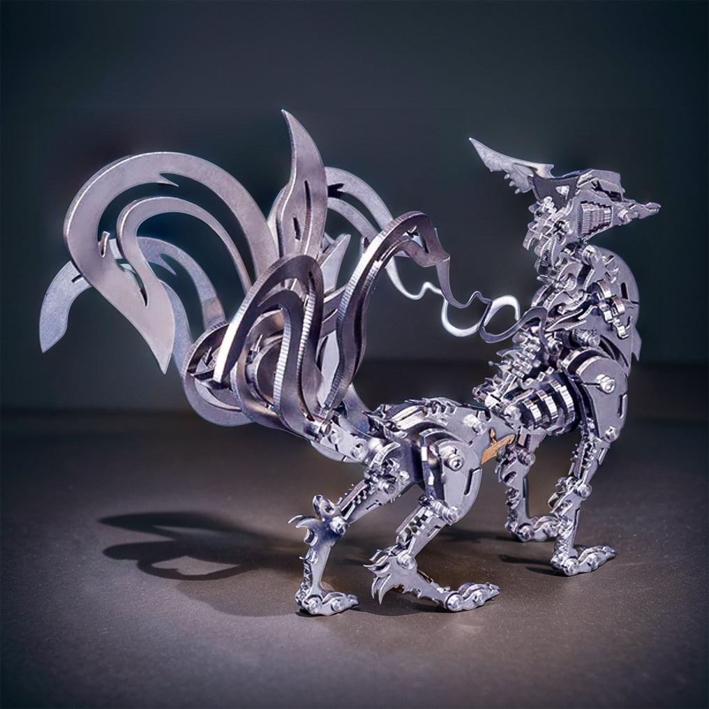 Sashura™ Mythical Mechanical Nine-Tailed Fox - Precision Engineering Challenge by Sashura Premium