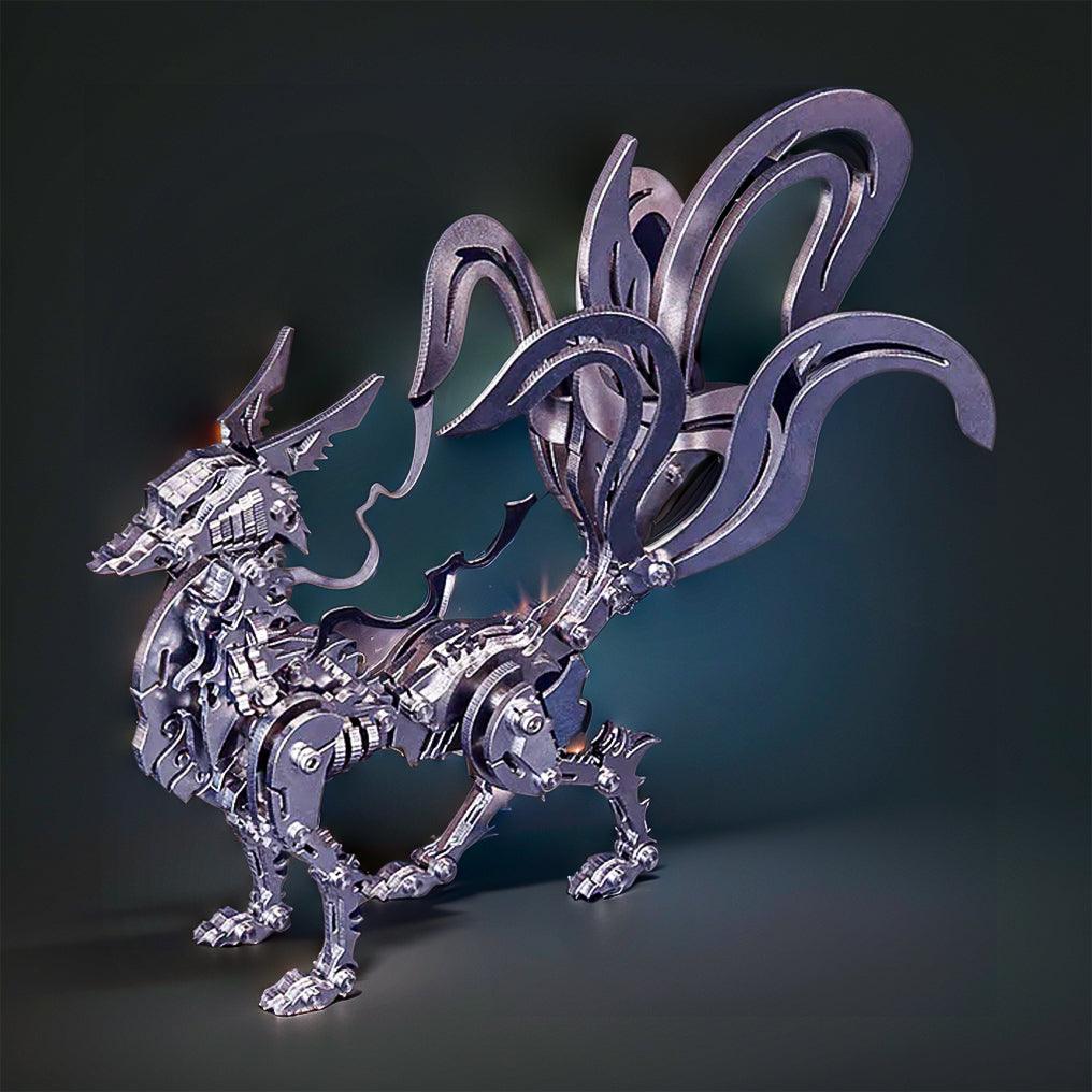 Sashura™ Mythical Mechanical Nine-Tailed Fox - Precision Engineering Challenge by Sashura Premium
