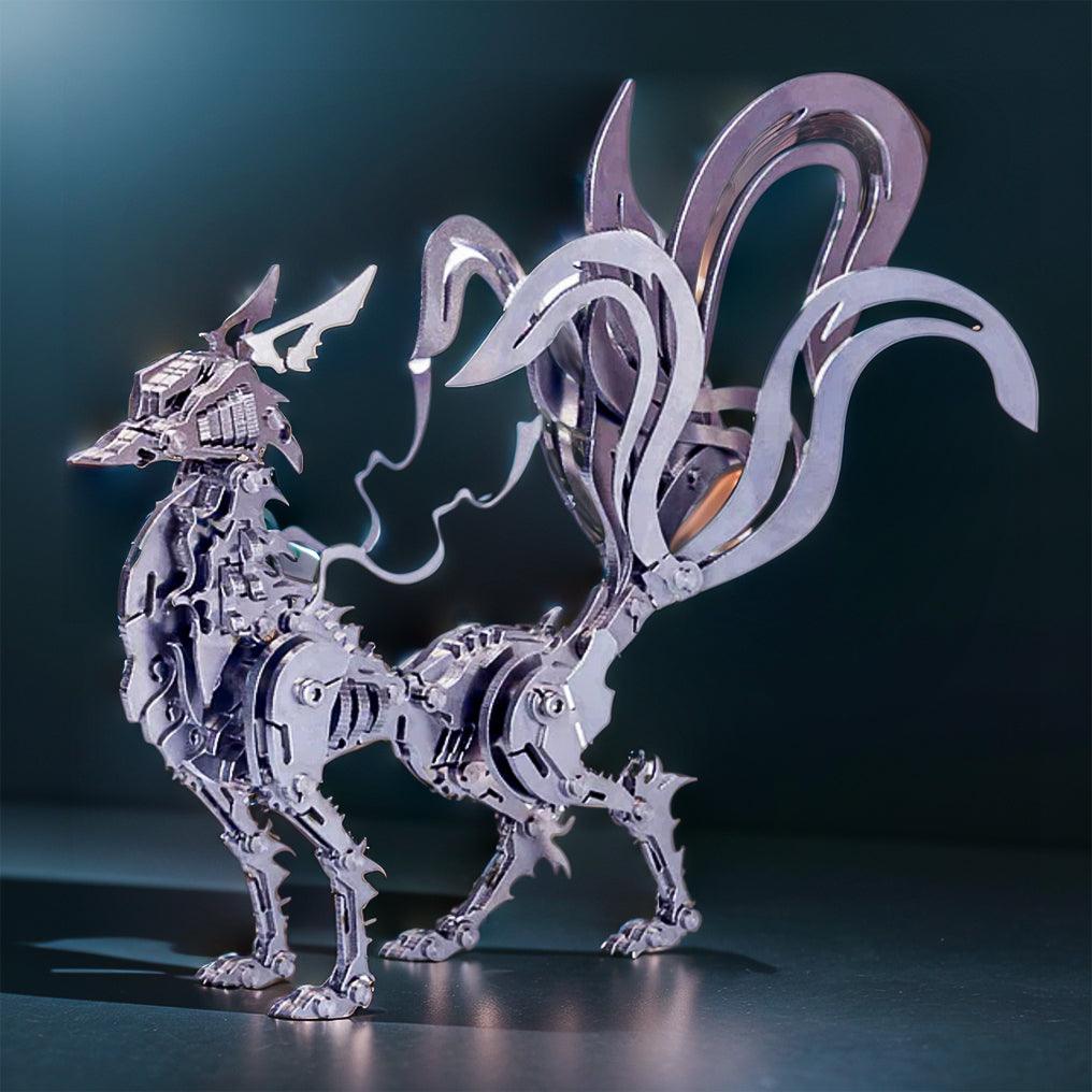 Sashura™ Mythical Mechanical Nine-Tailed Fox - Precision Engineering Challenge by Sashura Premium
