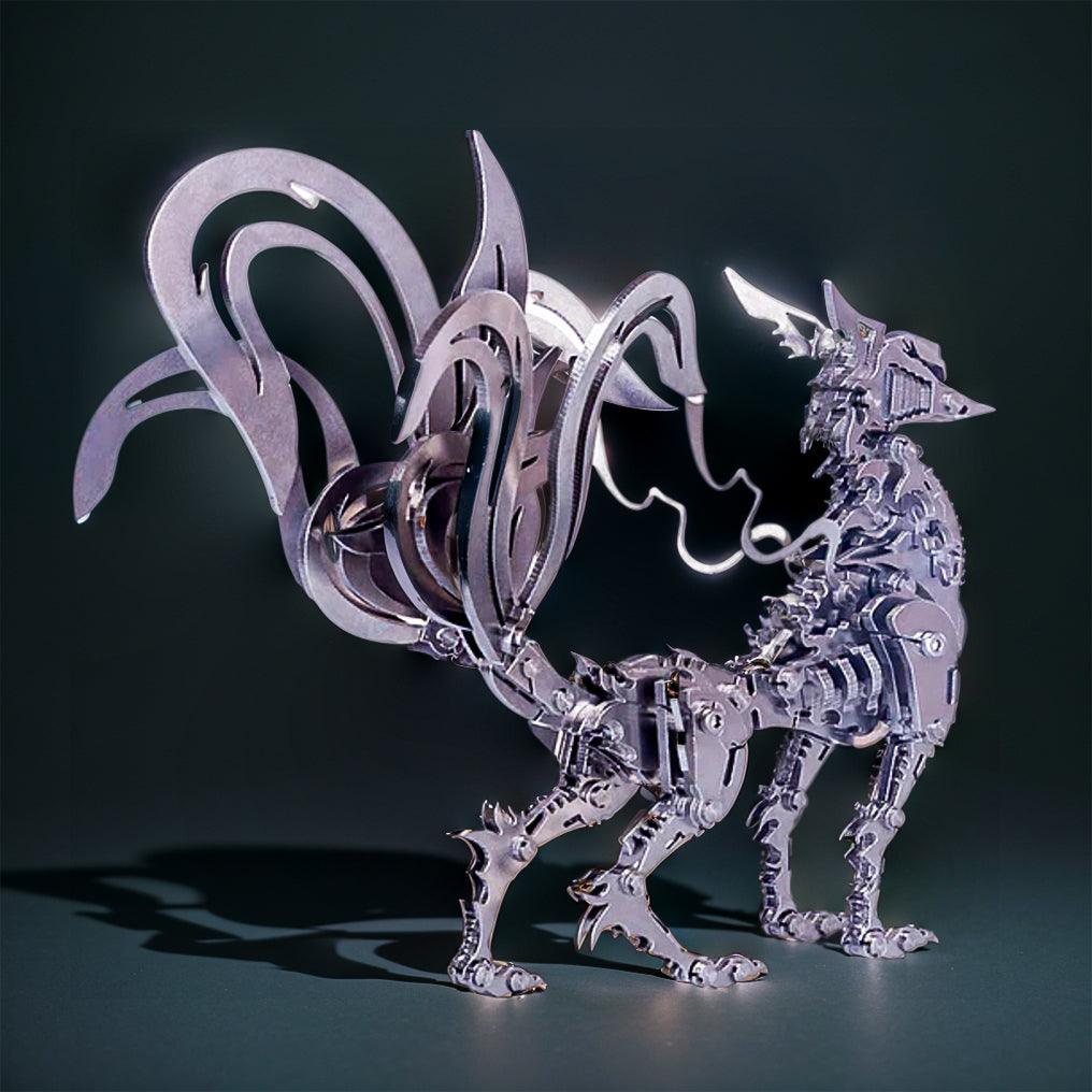 Sashura™ Mythical Mechanical Nine-Tailed Fox - Precision Engineering Challenge by Sashura Premium