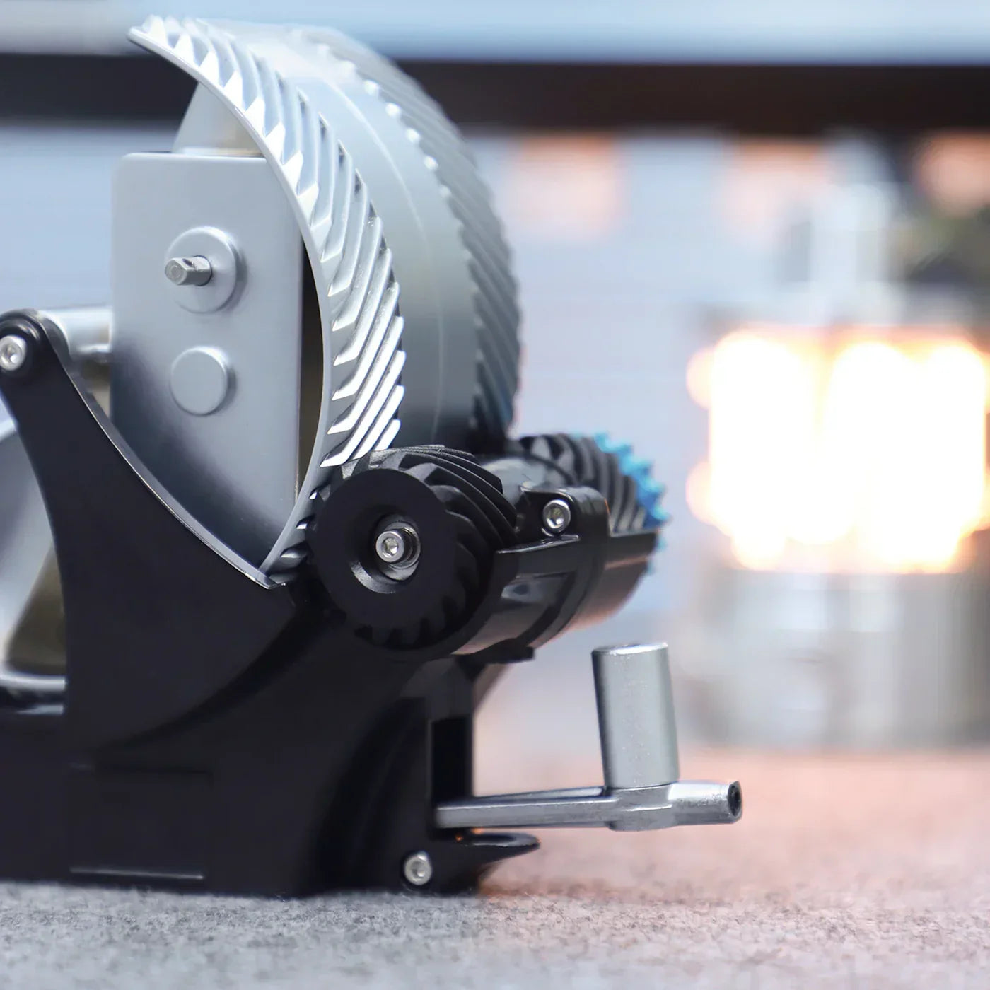Sashura™ Precision Alloy Mechanical Phone Holder - Industrial Charging Station by Sashura Premium
