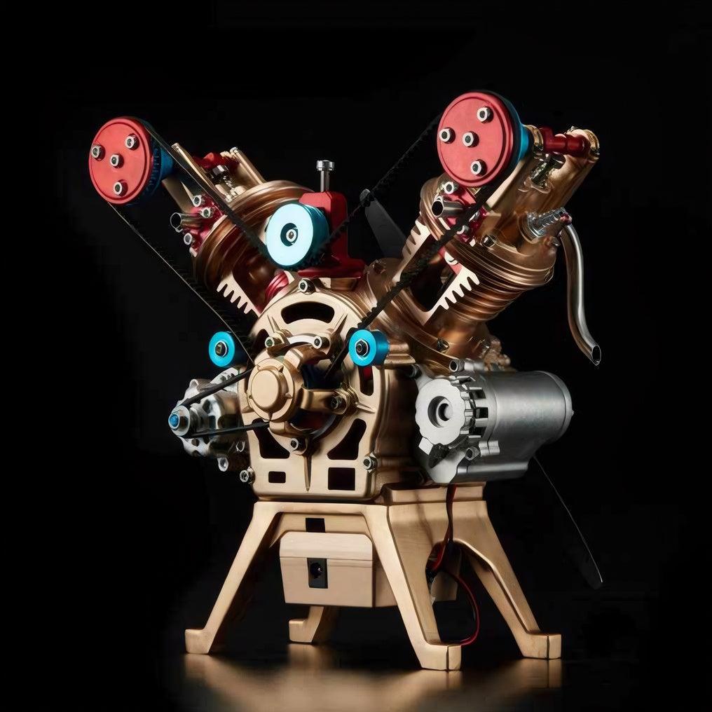 Sashura™ Precision Cast Metal V2 Engine Kit Functional Model by Sashura Premium