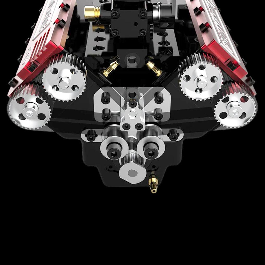 Sashura™ Precision DIY V8 Engine Model - 28cc Power by Sashura Premium