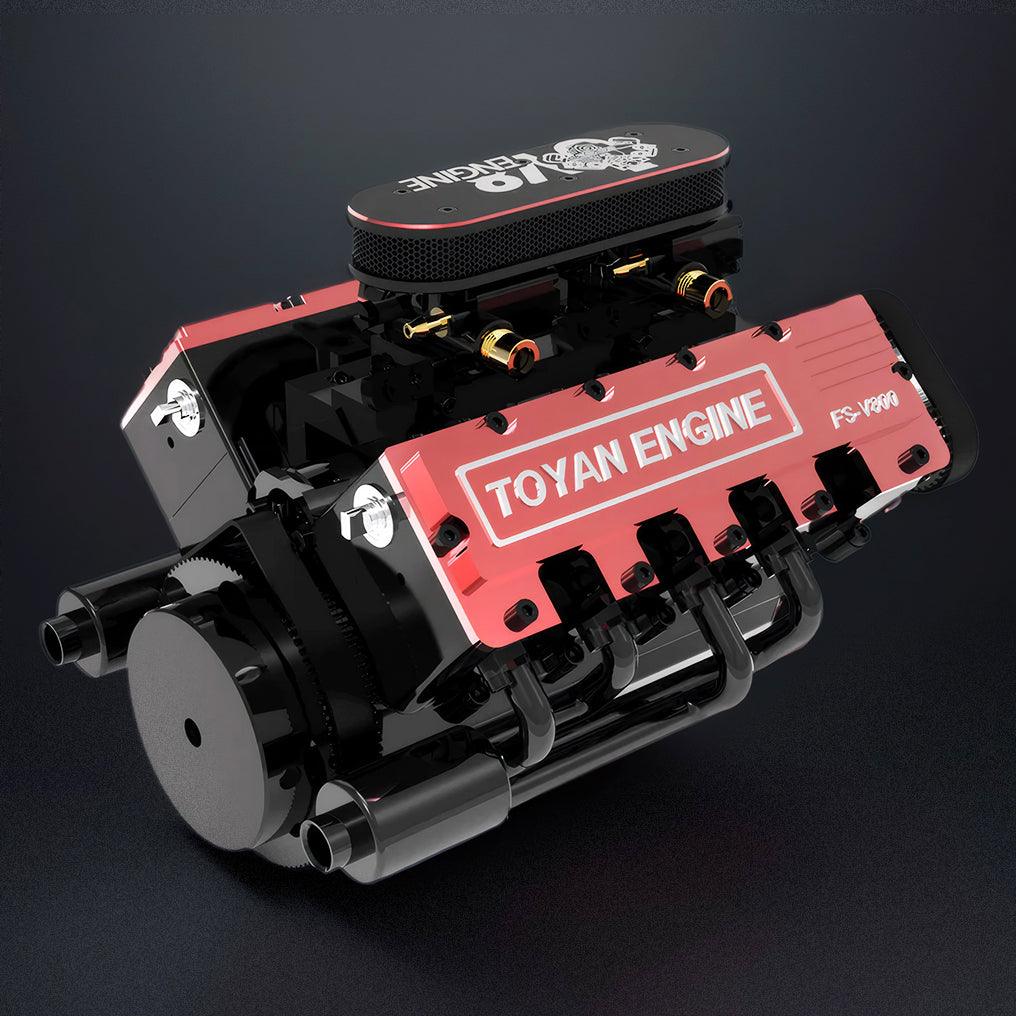Sashura™ Precision DIY V8 Engine Model - 28cc Power by Sashura Premium