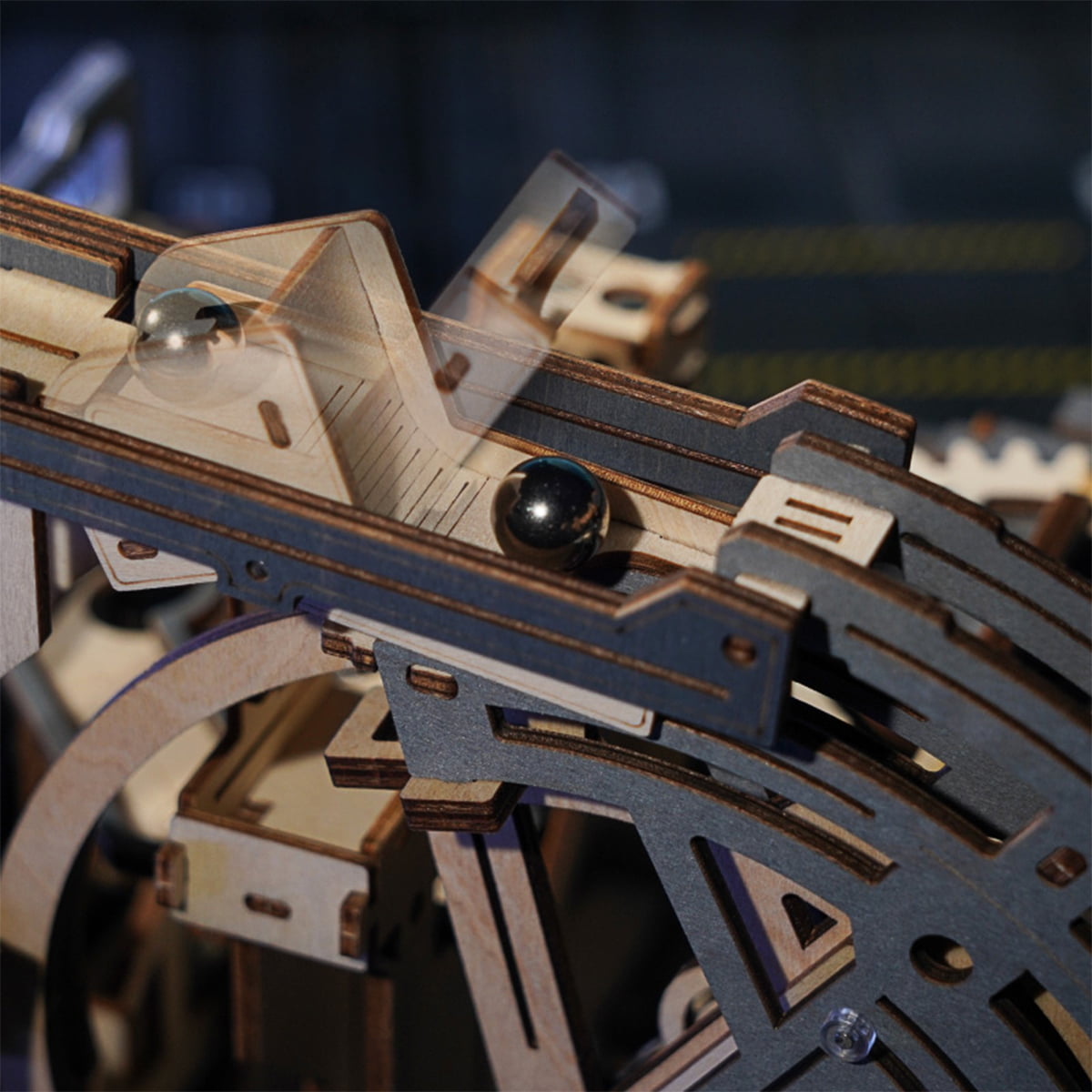 Sashura™ Precision Marble Spaceport Run - Dual Drive Kinetic Engineering by Sashura Premium