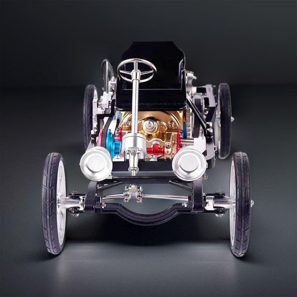 Sashura™ Precision Metal Single Cylinder Engine Kit - Expert Mechanical Challenge by Sashura Premium