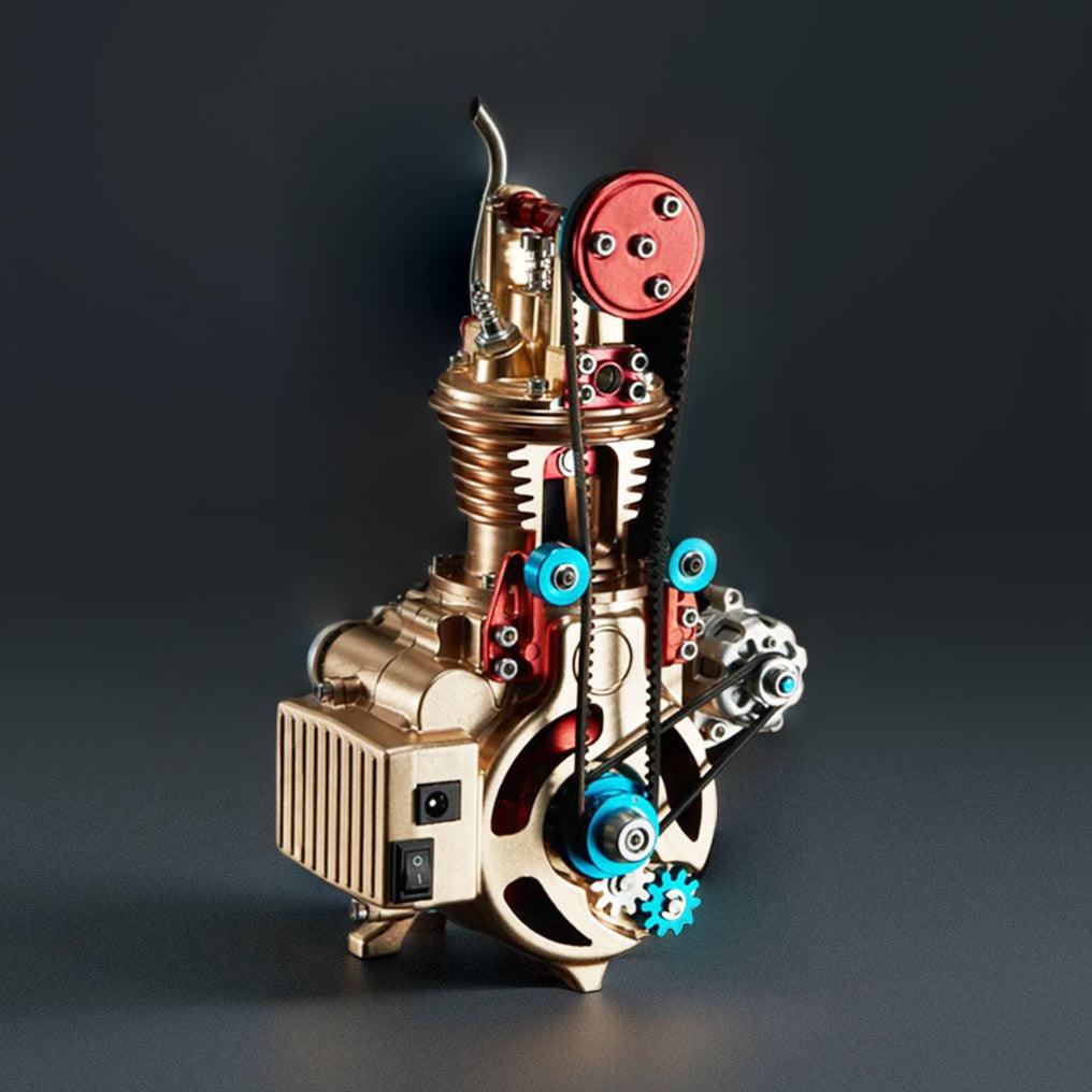 Sashura™ Precision Single-cylinder Engine Assembly Kit - Master Mechanical Engineering by Sashura Premium