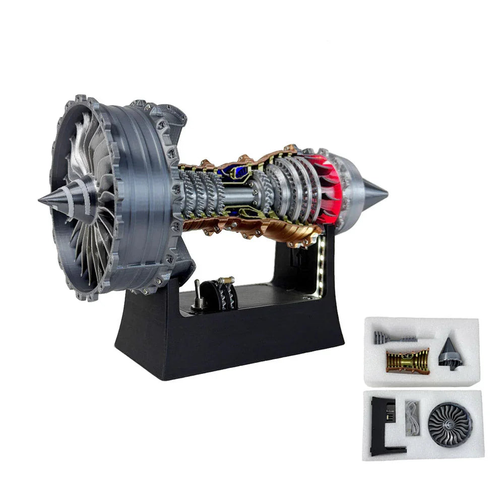 Sashura™ Precision TR900 Turbofan Engine - Advanced Aerospace Model by Sashura Premium