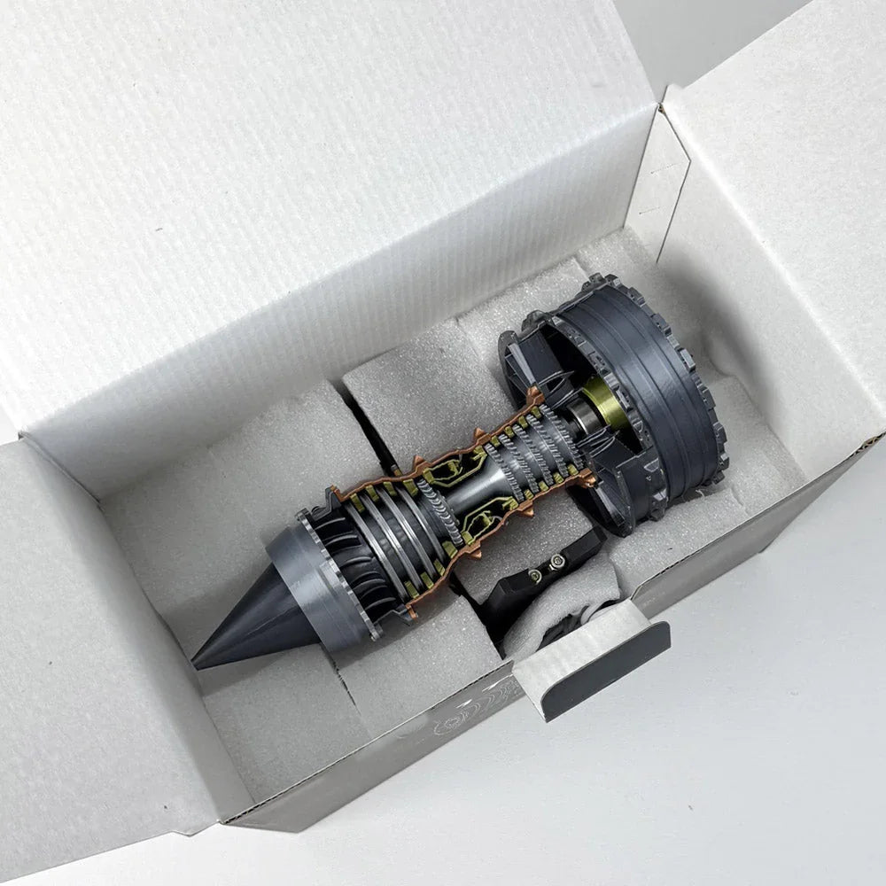 Sashura™ Precision TR900 Turbofan Engine - Advanced Aerospace Model by Sashura Premium