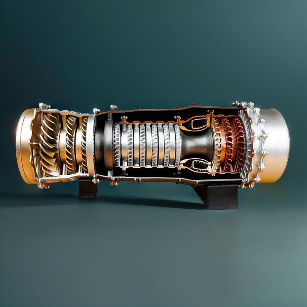 Sashura™ Precision WS-15 Turbofan Engine Model Kit - Fully Functional Build by Sashura Premium