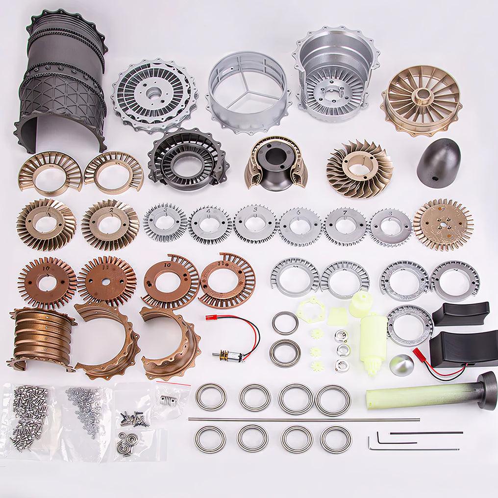 Sashura™ Precision WS-15 Turbofan Engine Model Kit - Fully Functional Build by Sashura Premium