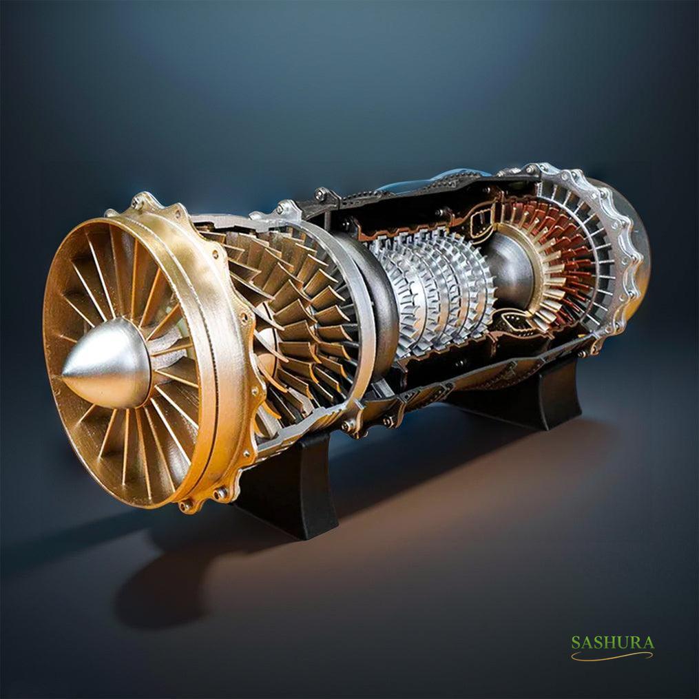 Sashura™ Precision WS-15 Turbofan Engine Model Kit - Fully Functional Build by Sashura Premium