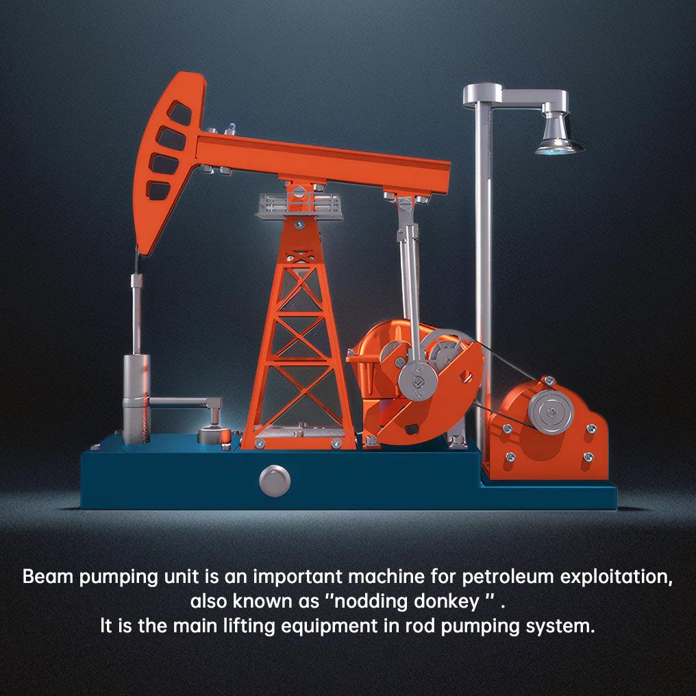 Sashura™ Premium 3D Metal Oil Pump Jack Model Kit by Sashura Premium