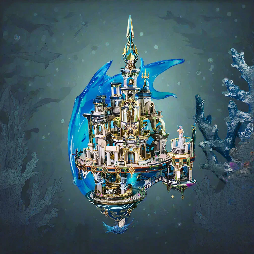 Sashura™ Premium Atlantis Legends Metal Puzzle Kit - Level 6 Expert by Sashura Premium