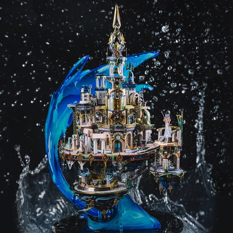 Sashura™ Premium Atlantis Legends Metal Puzzle Kit - Level 6 Expert by Sashura Premium