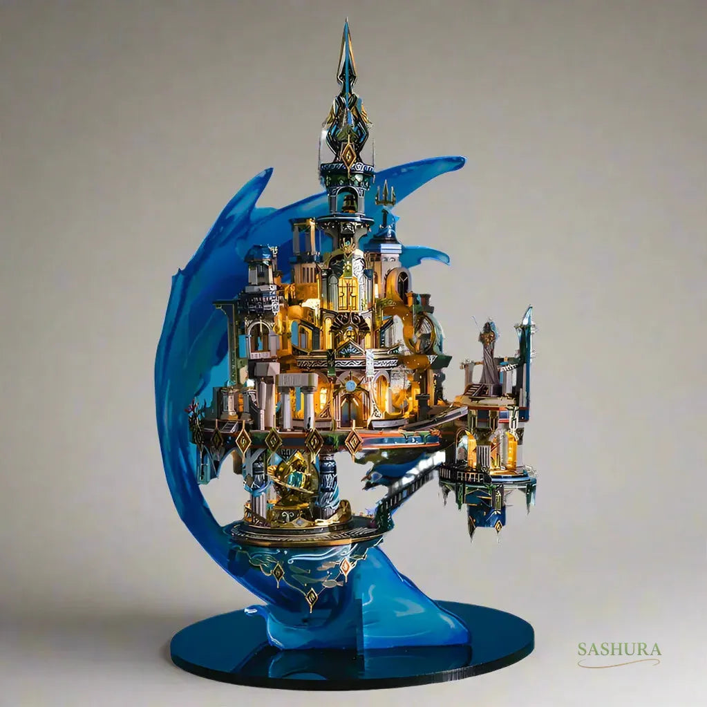 Sashura™ Premium Atlantis Legends Metal Puzzle Kit - Level 6 Expert by Sashura Premium