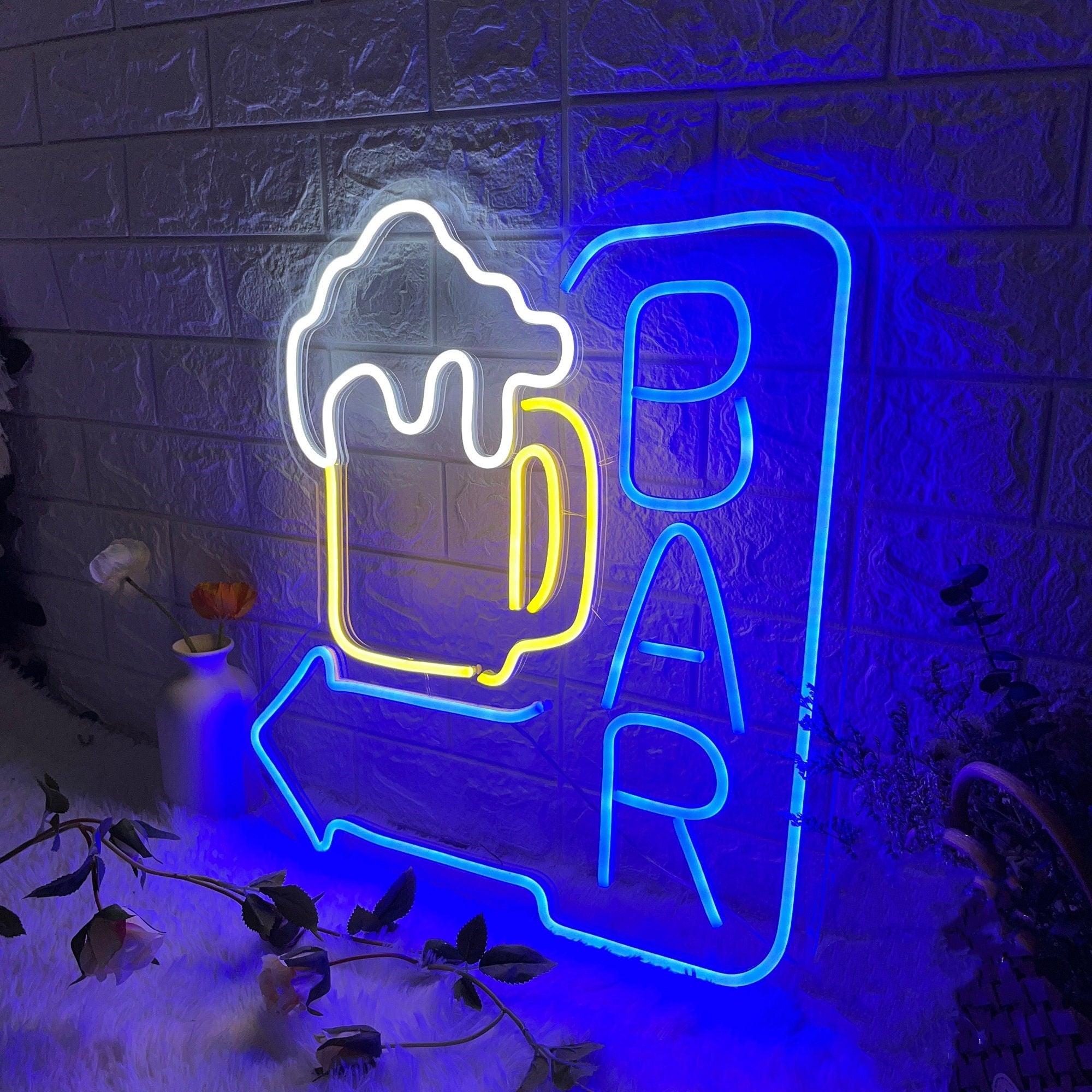 Sashura™ Premium Beer Bar Neon Light - Vibrant Izakaya Glow by Sashura Premium