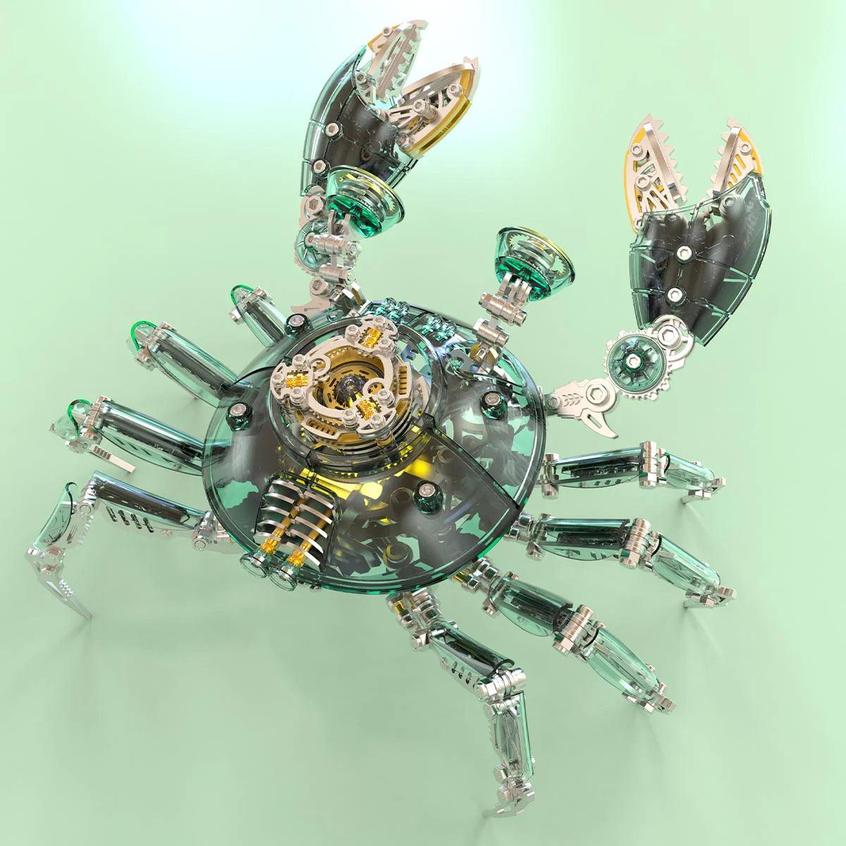 Sashura™ Premium Cybernetic Crab Metal Kit - Intricate DIY Challenge by Sashura Premium