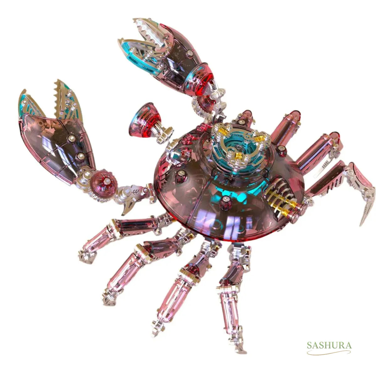 Sashura™ Premium Cybernetic Crab Metal Kit - Intricate DIY Challenge by Sashura Premium