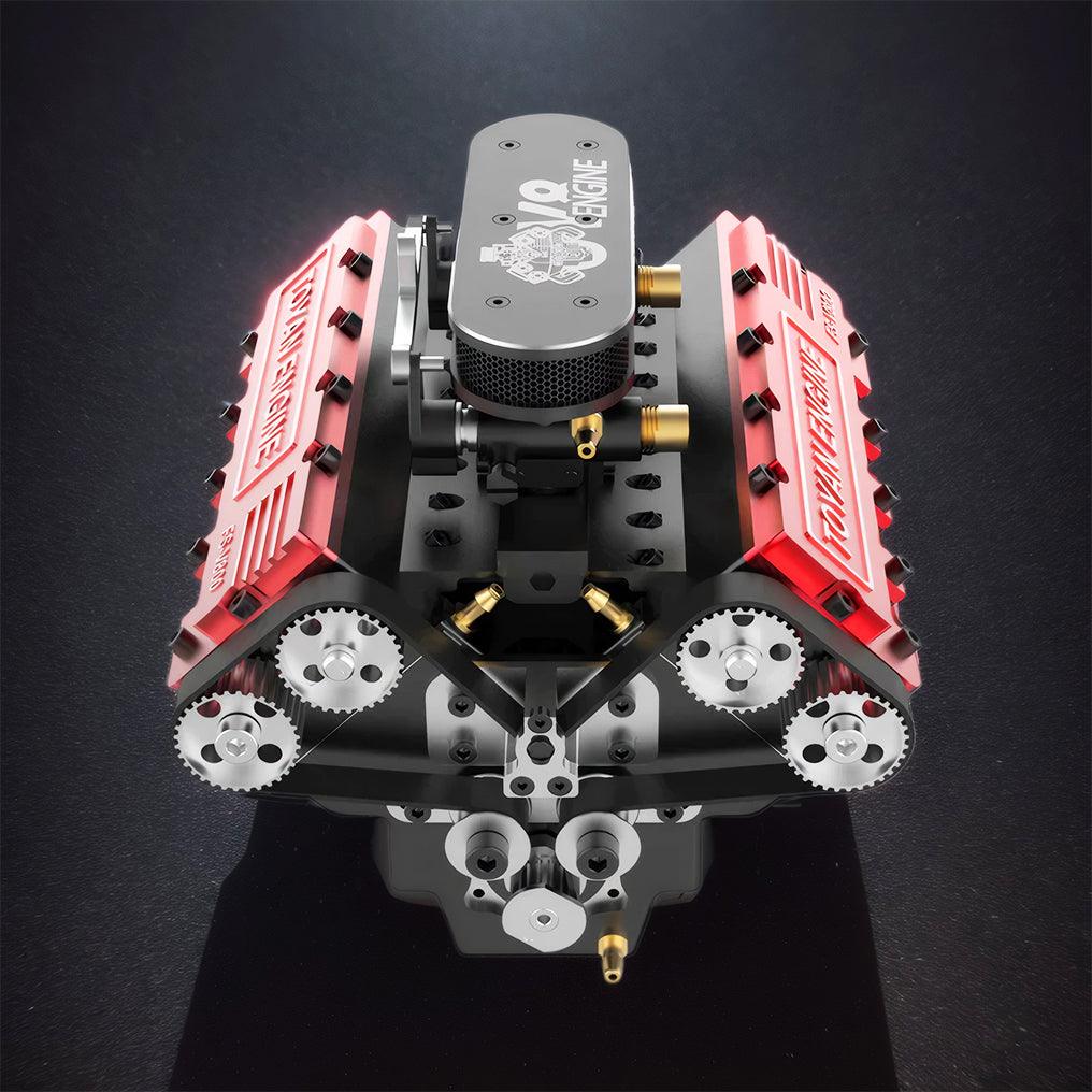Sashura™ Premium DIY V8 Engine Model Kit - Realistic Working Mechanics by Sashura Premium