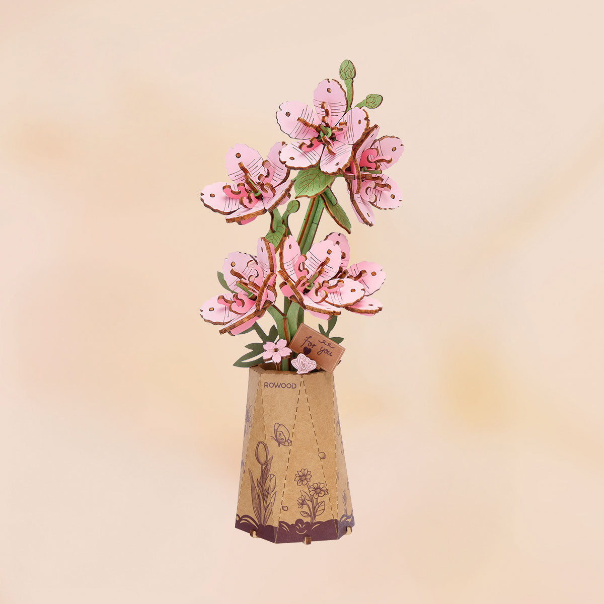 Sashura™ Premium Everlasting Wooden Flower Bouquet - Eternal Bloom Decor by Sashura Premium