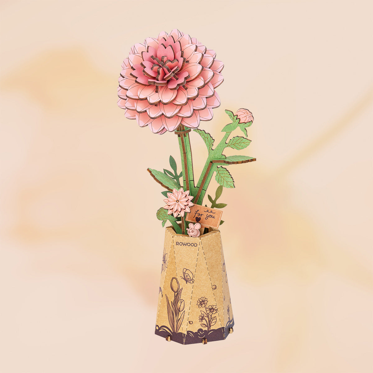 Sashura™ Premium Everlasting Wooden Flower Bouquet - Eternal Bloom Decor by Sashura Premium