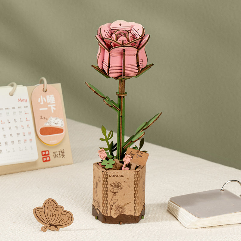 Sashura™ Premium Everlasting Wooden Flower Bouquet - Eternal Bloom Decor by Sashura Premium