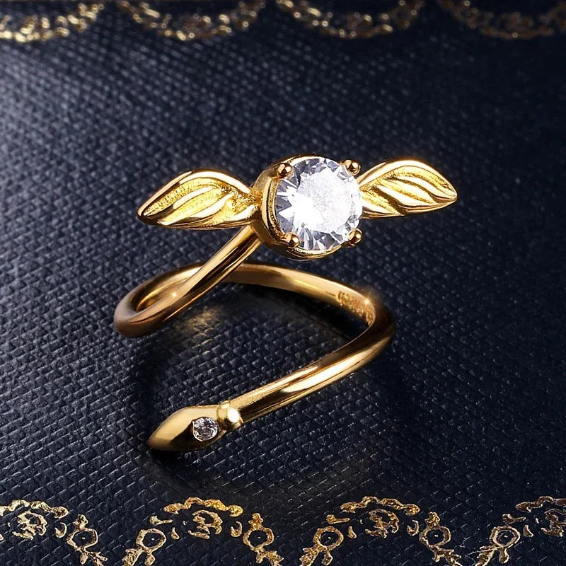 Sashura™ Premium Golden Snitch Ring Box - Enchanting Proposal Magic by Sashura Premium