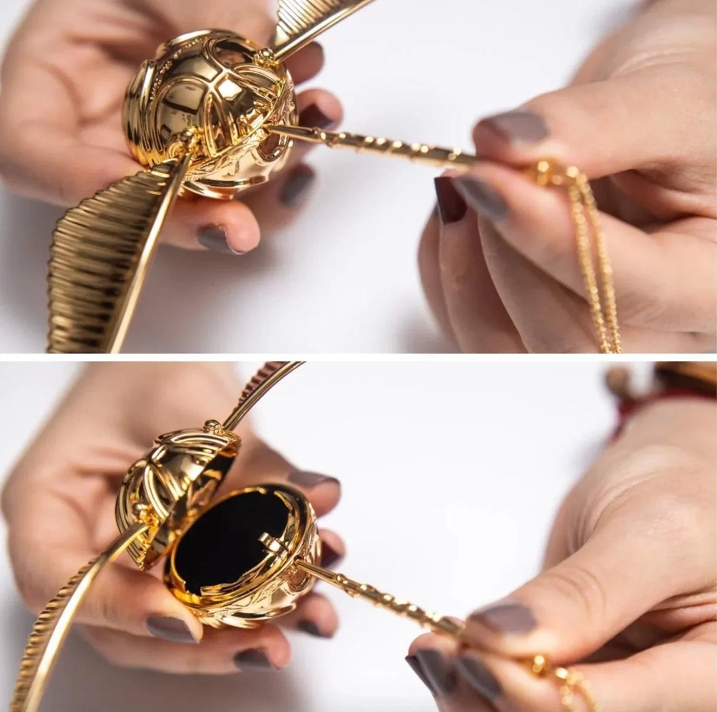 Sashura™ Premium Golden Snitch Ring Box - Enchanting Proposal Magic by Sashura Premium