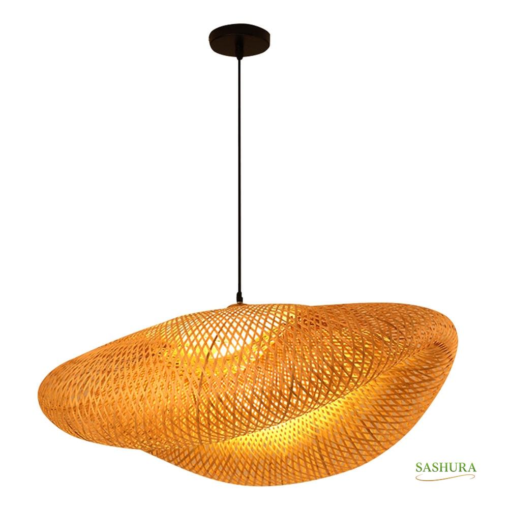 Sashura™ Premium Handcrafted Bamboo Pendant Light - Zen Aesthetic by Sashura Premium