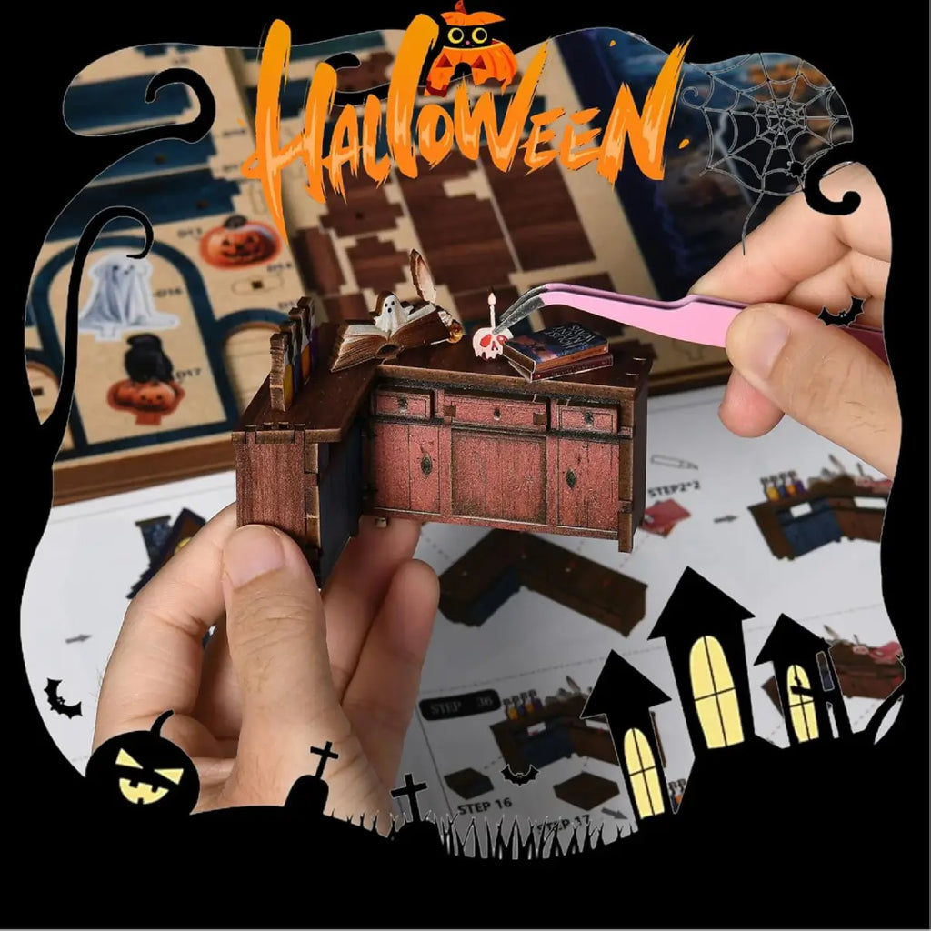 Sashura™ Premium Haunted House DIY Kit - Spooky Halloween Decor by Sashura Premium