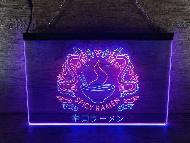 Sashura™ Premium Japanese Ramen Neon Lamp - Tokyo Night Glow by Sashura Premium