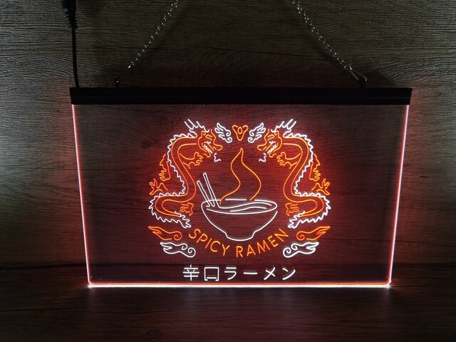 Sashura™ Premium Japanese Ramen Neon Lamp - Tokyo Night Glow by Sashura Premium