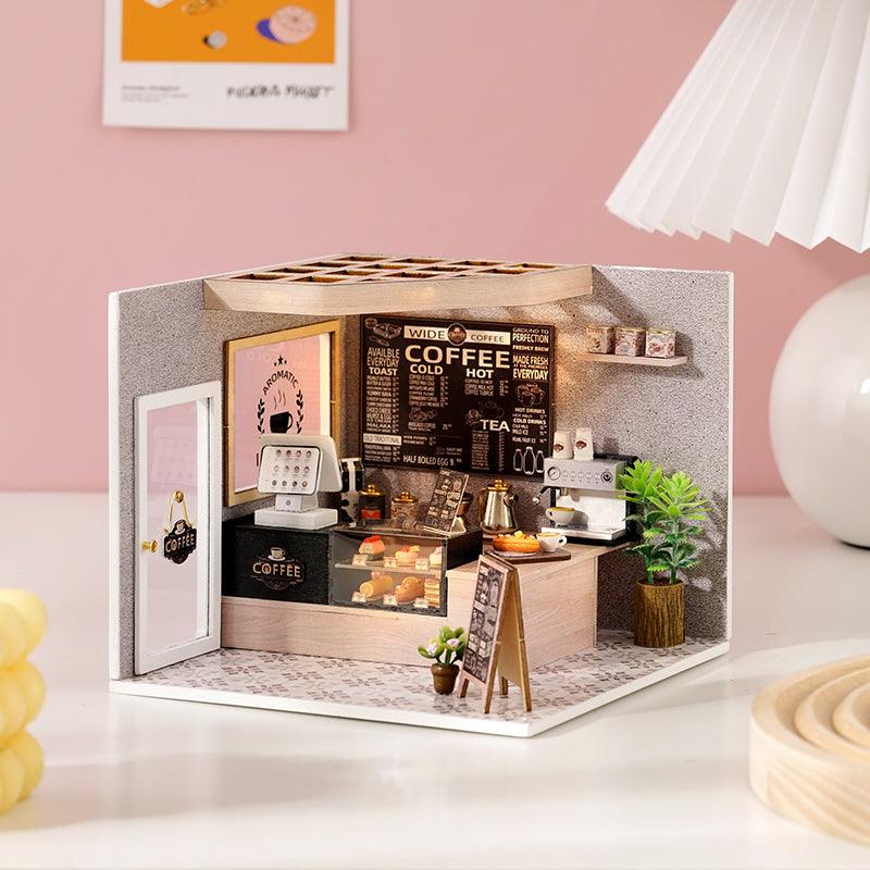 Sashura™ Premium Leisurely Coffee Shop - DIY Miniature Building Kit by Sashura Premium