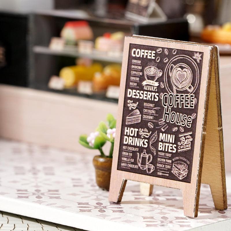 Sashura™ Premium Leisurely Coffee Shop - DIY Miniature Building Kit by Sashura Premium