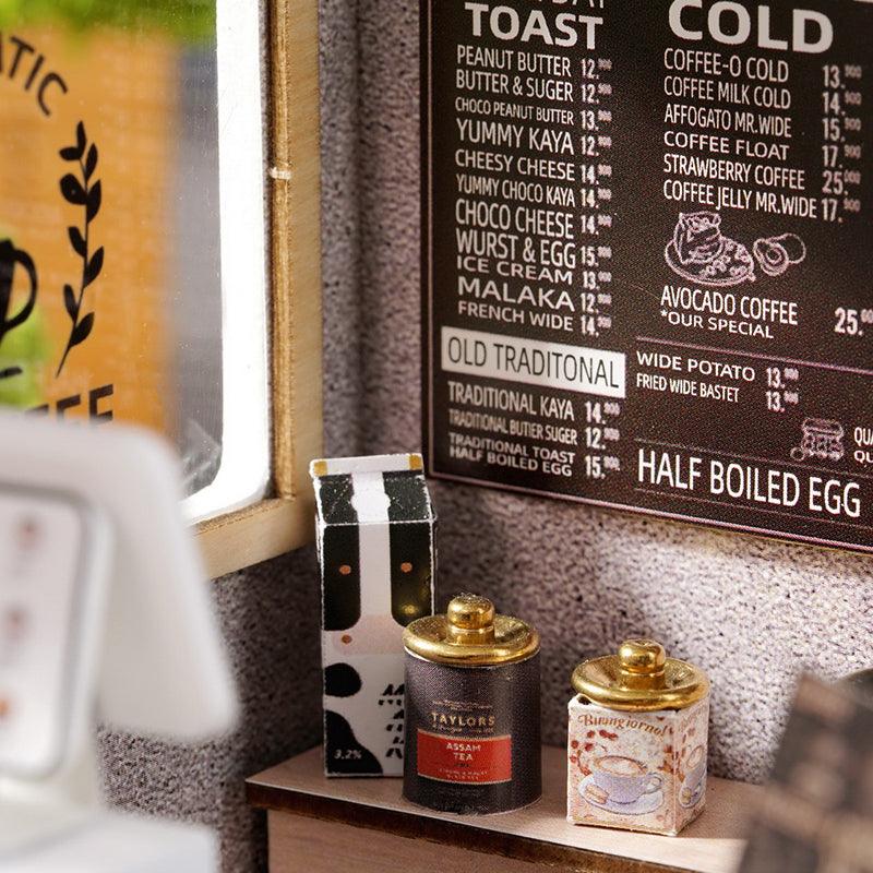 Sashura™ Premium Leisurely Coffee Shop - DIY Miniature Building Kit by Sashura Premium